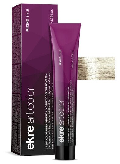 Краска для волос Artcolor Hair Colour Cream Ekre 902 Суперосветляющий перламутровый блонд, 100 мл