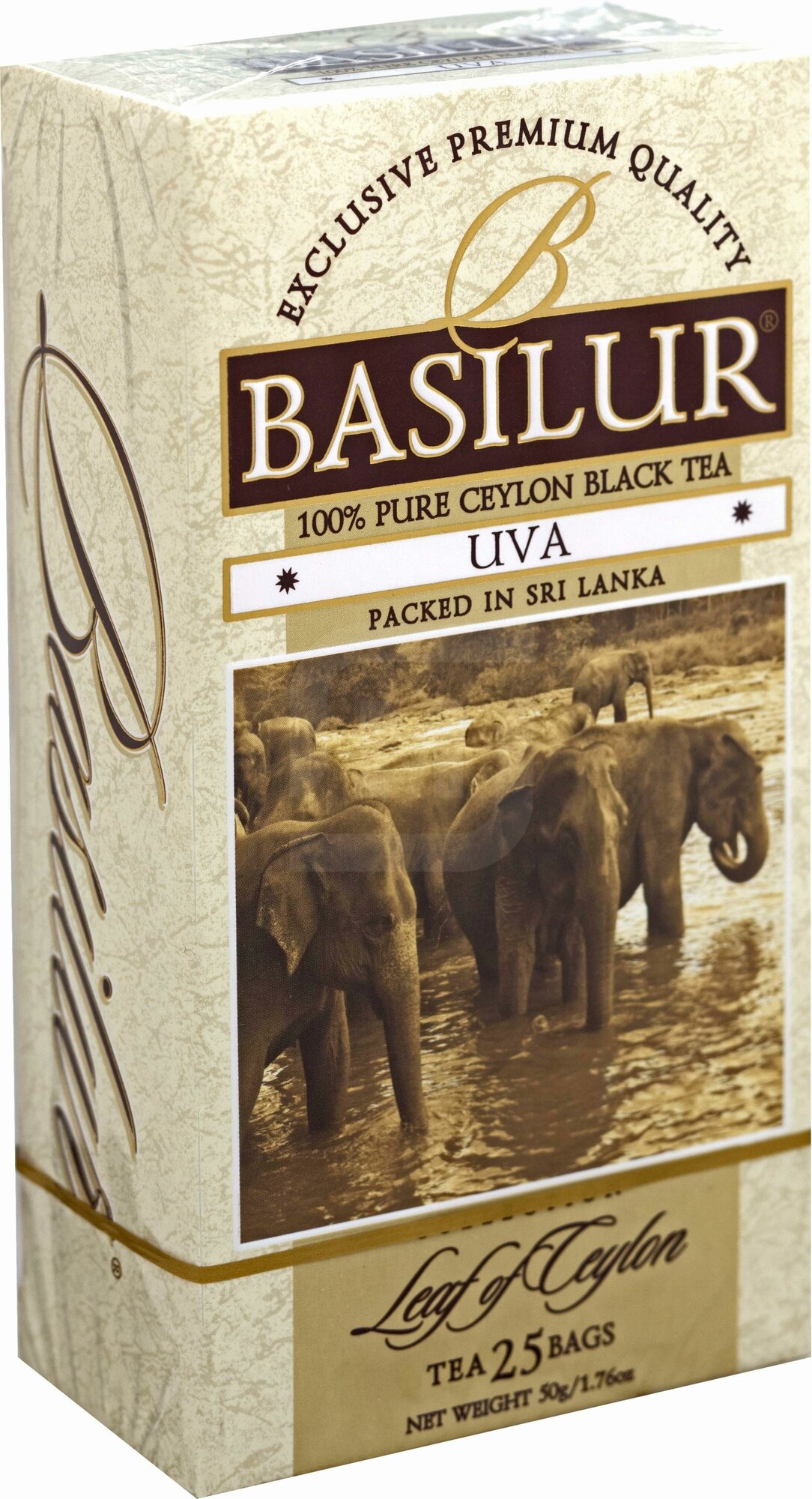 Чай черный Basilur Uva OP Лист Цейлона в пакетиках, 100х2 г - фото №12