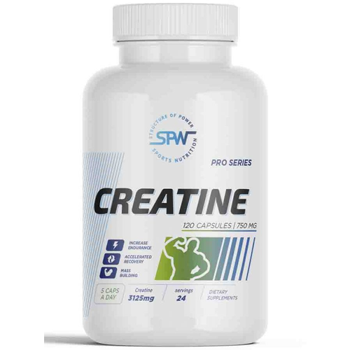 Креатин моногидрат SPW Creatine 120 капсул 625 мг.