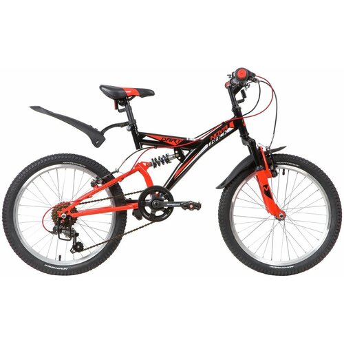 Детский велосипед Novatrack Dart 20, год 2020, цвет Черный