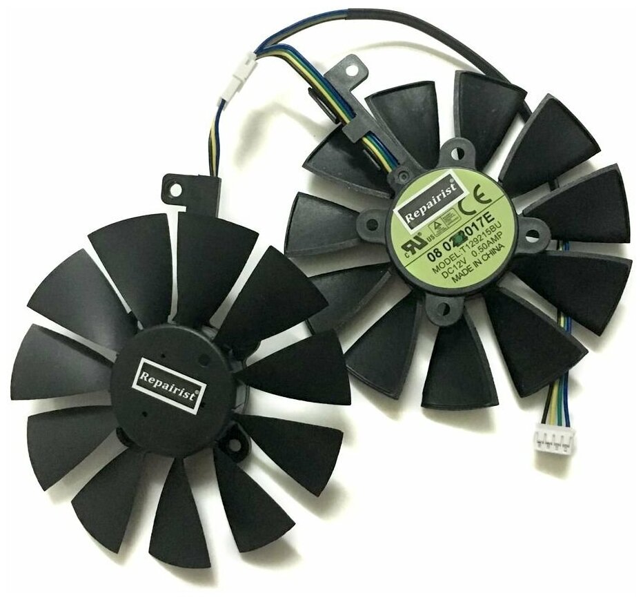 Комплект вентиляторов для видеокарты ASUS VGA DUAL 9CM