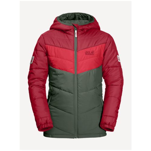 фото Куртка jack wolfskin размер 140, indian red