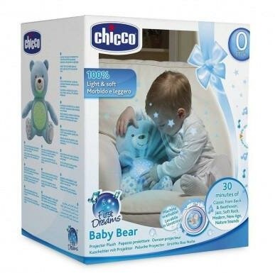 Игрушка музыкальная Chicco Медвежонок с проектором, розовый (08015.10) - фото №9