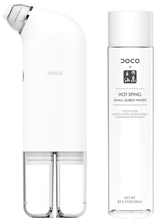 Аппарат вакуумной очистки пор лица Xiaomi DOCO Ultra Micro Bubble Pore Vacuum Cleaner (BH003) белый