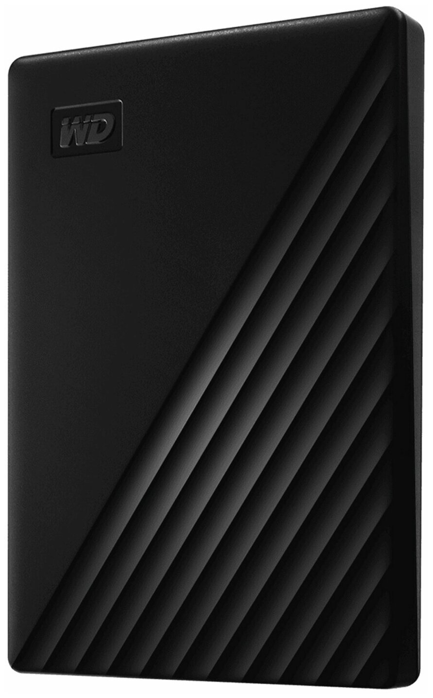 Внешний жесткий диск WD My Passport 1TB, 2.5", USB 3.0, черный, WDBYVG0010BBK-WESN