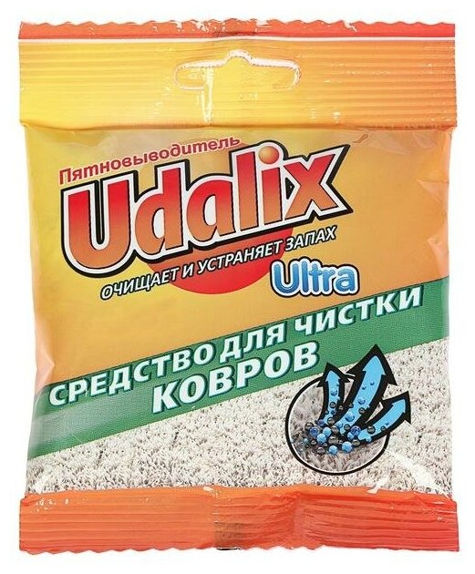 Пятновыводитель Udalix ultra, порошок, для чистки ковров, 100 г