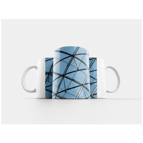 фото Кружка "стекло, крыша, зал" 320 мл lotsprints