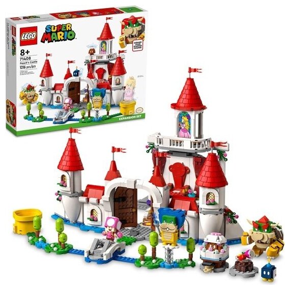 Конструктор Lego ® Super Mario™ 71408 Дополнительный набор «Замок Пич»