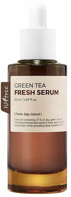 Антиоксидантная сыворотка ISNTREE Green Tea Fresh Serum с экстрактом зеленого чая, 50 мл