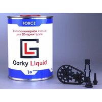 Фотополимер Gorky Liquid Force Чёрный, 1 л