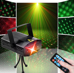 Лазерный проектор mini laser stage lighting