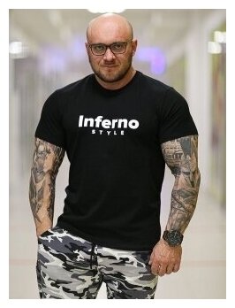 Футболка Inferno Style, размер L, черный