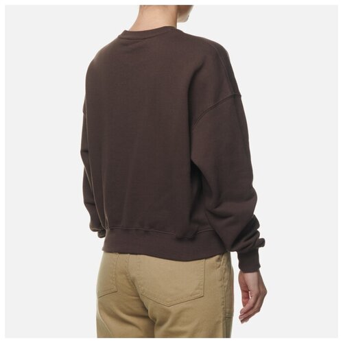 фото Женская толстовка uniform bridge vtg 76 коричневый, размер m