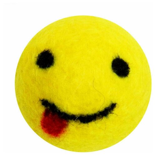 фото Мяч из шерсти livezoo smile язык 6 см