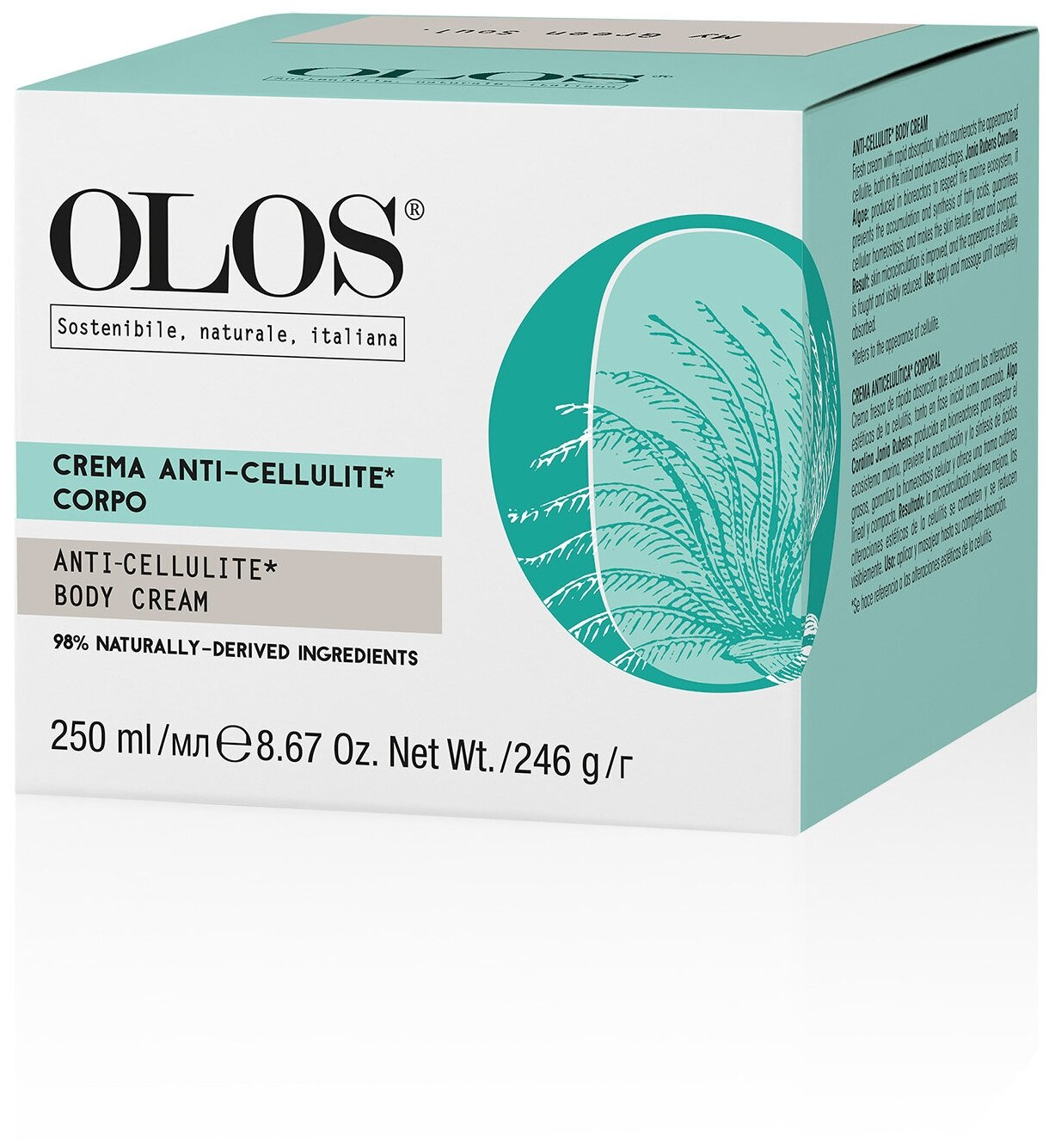 OLOS CREMA ANTI-CELLULITE CORPO Антицеллюлитный крем для тела