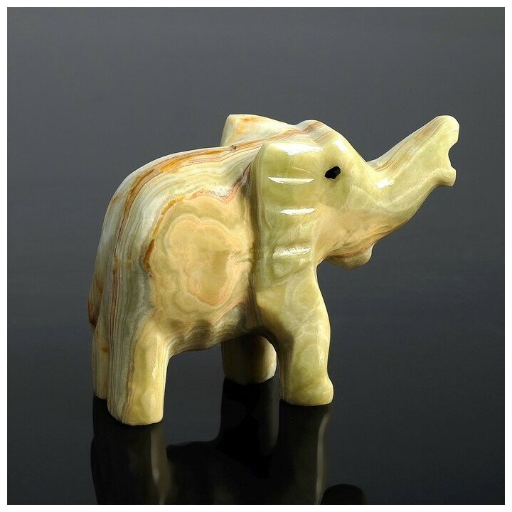 Сувенир «Слон», 10 см, оникс 1590334