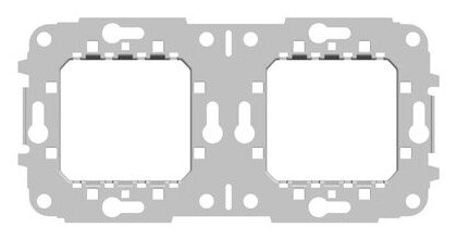 N2272.9 Суппорт стальной на 2 поста, без монтажных лапок ABB, 2CLA227290N1001