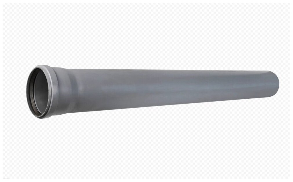 Труба раструбная полипропиленовая D 110 мм 1 м Sinikon - фото №9