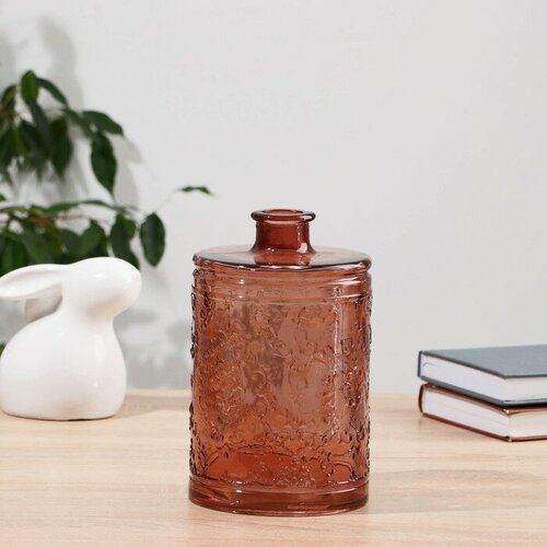 Ваза Джеремми-1 каштан d25см h19 см 794₽