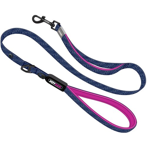 JOYSER Поводок для собак Walk Base Leash S синий с розовым