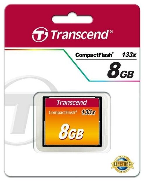 Карта памяти Compact-Flash Transcend - фото №2