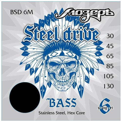 Струны для 6-струнной бас-гитары Мозеръ BSD-6M