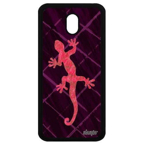 фото Защитный чехол на телефон // galaxy j5 2017 // "саламандра" стиль огненная, utaupia, темно-розовый
