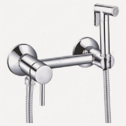 Изображение товара Смеситель с гигиеническим душем, комплект для гигиенического душа, смеситель биде Hansen H62202 Хром