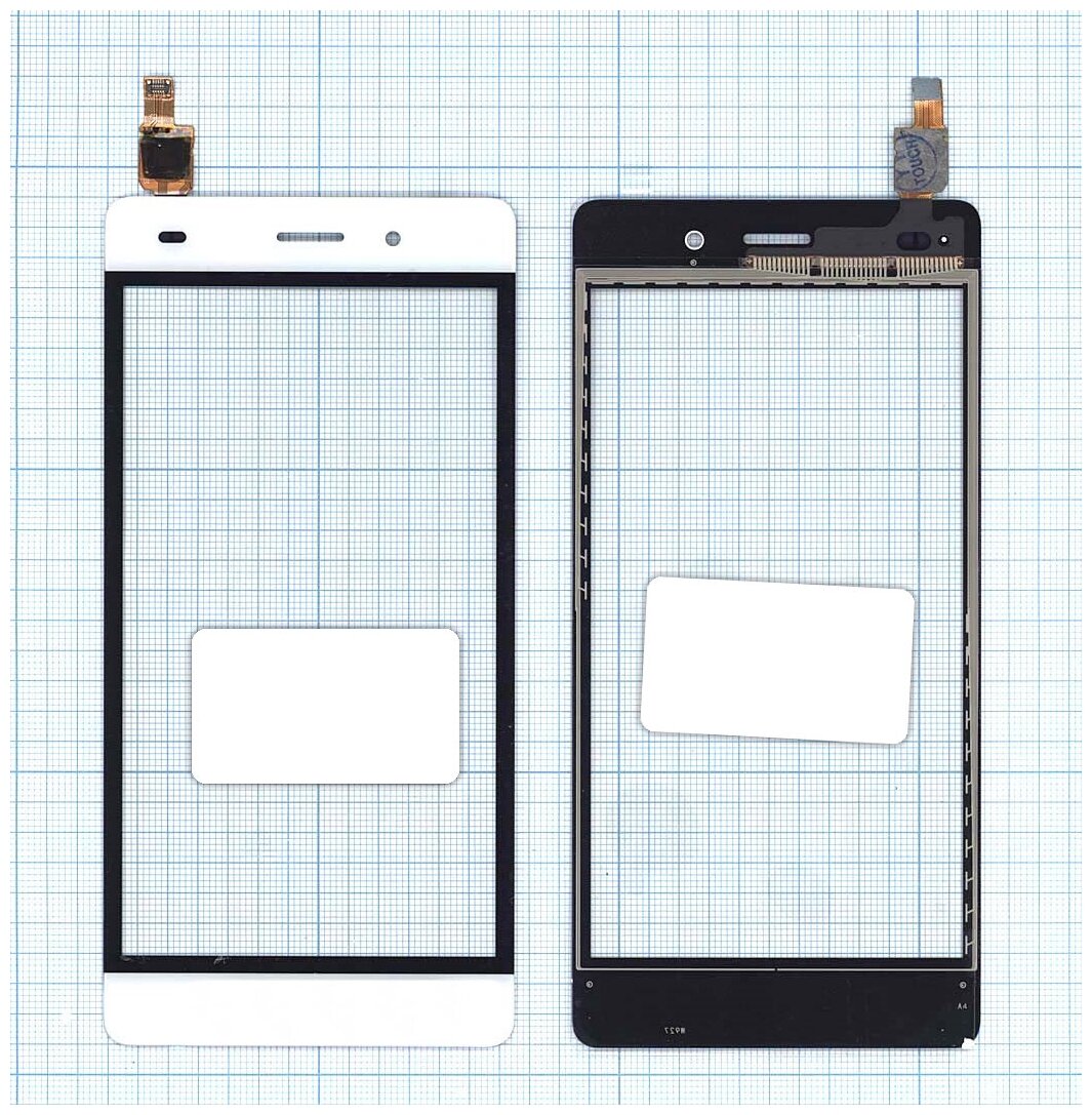 Сенсорное стекло (тачскрин) для Huawei P8 Lite белое