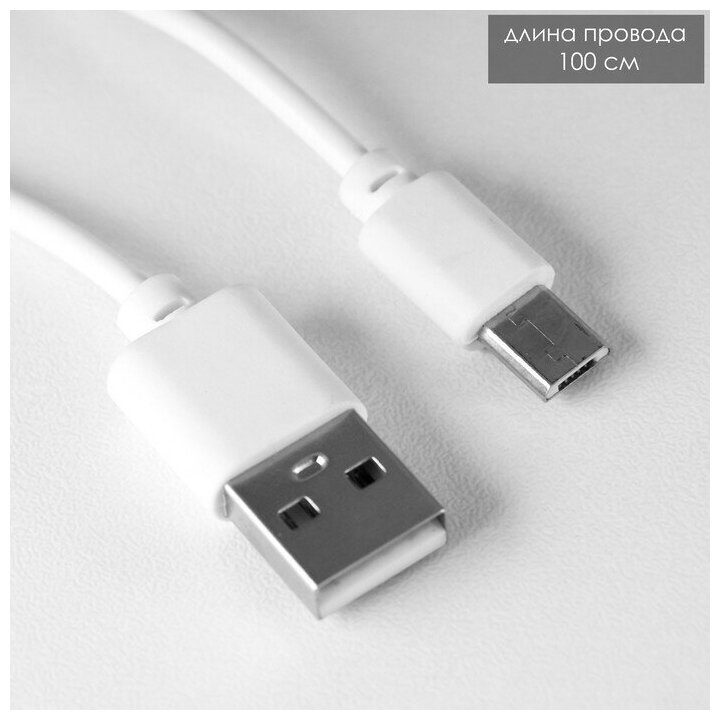 Ночник увлажнитель "Пальмы" LED 2Вт USB АКБ 15,3х8,8х8,8 см - фотография № 11