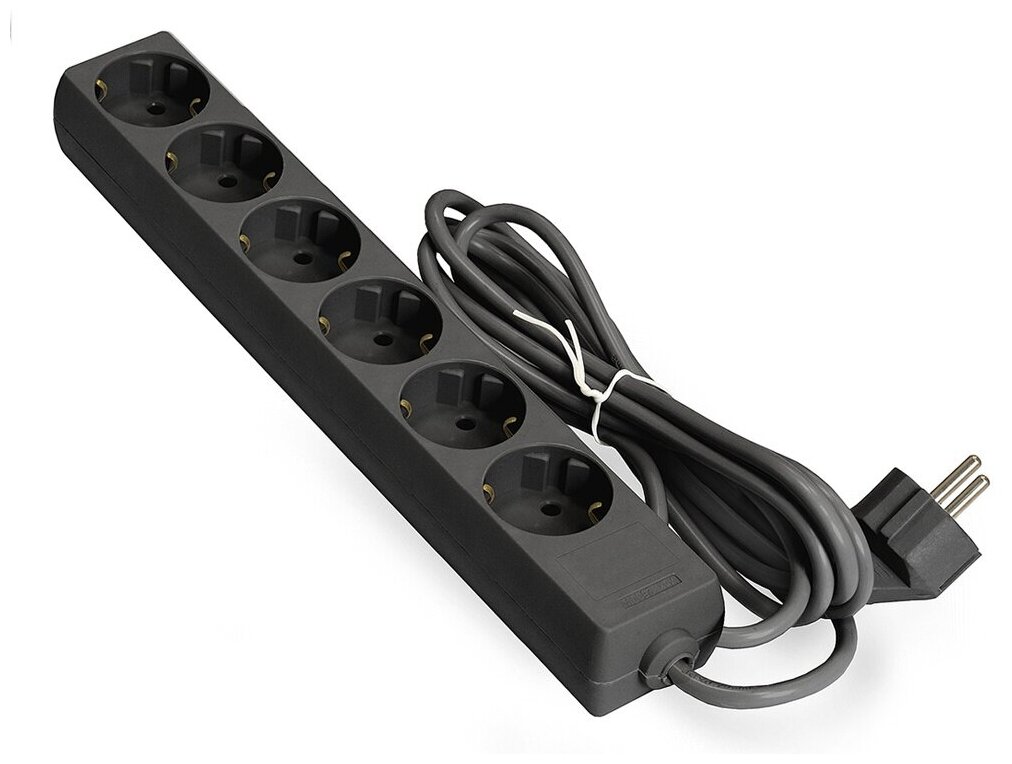 Сетевой фильтр ExeGate 6 Sockets 1.8m ECE-6-1.8B Black 285828