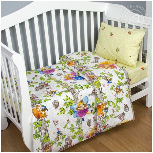 Купить Комплект постельного белья детский в кроватку Сонька-Дрёмка из сатина, Сонька-Дремка