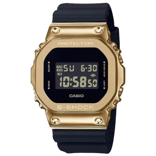 Наручные часы CASIO G-Shock, черный, золотой наручные часы casio gm 5600g 9
