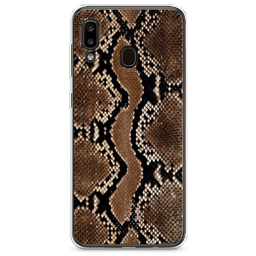 фото Силиконовый чехол "кожа питона" на samsung galaxy a30 / самсунг галакси а30 case place