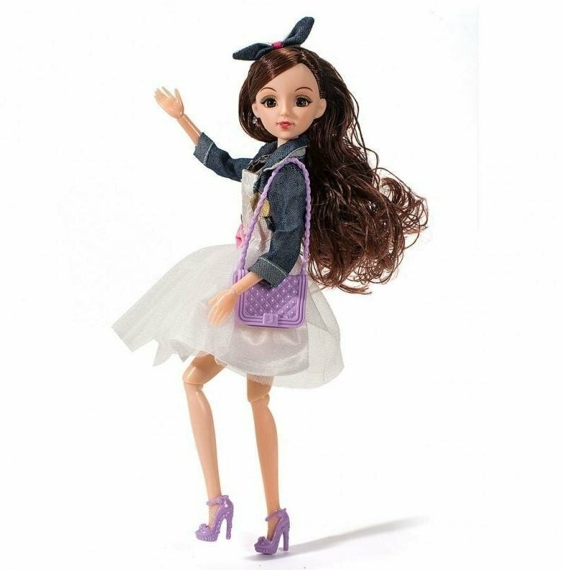 Кукла шарнирная Funky Toys Эмили на вечеринке, 29 см - фото №4