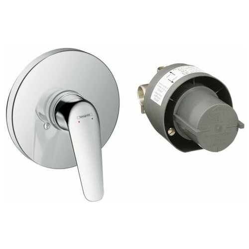 Hansgrohe Смеситель для душа Hansgrohe Novus 71068000 (внешняя и скрытая часть)