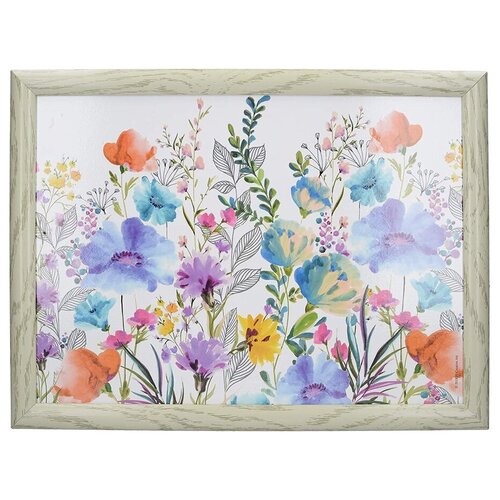 фото Поднос с подушкой meadow floral размер: 44*34 см creative tops