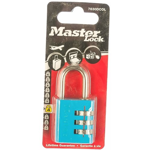 Кодовый навесной замок MasterLock 7630EURDCOL