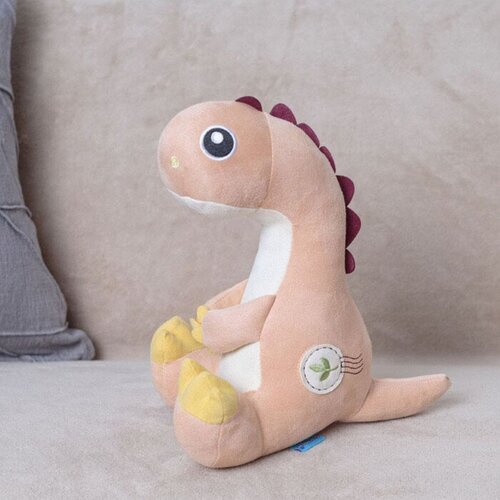 Большая мягкая игрушка подушка динозавр - антистресс 52 см