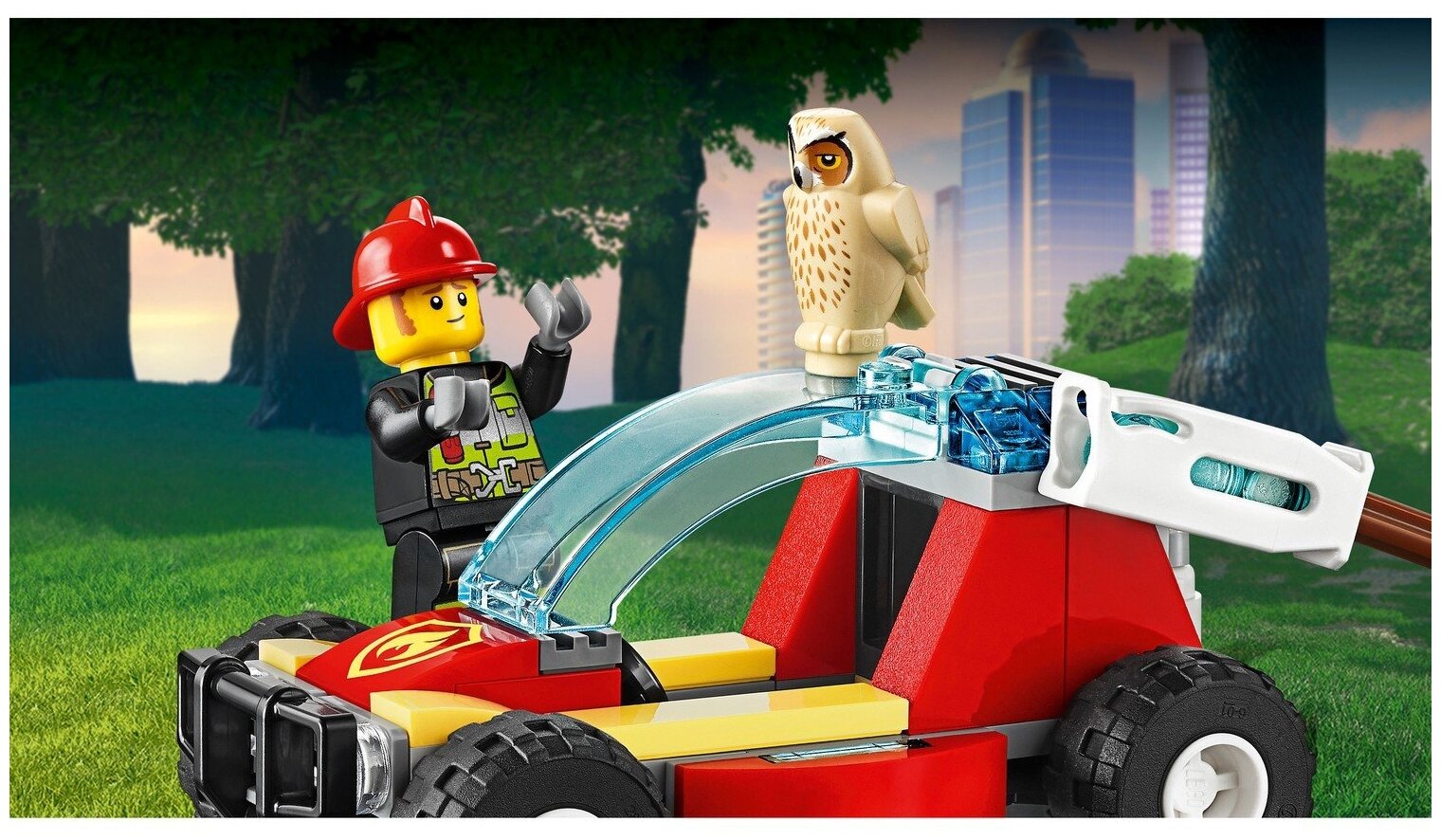 Конструктор LEGO City 60247 Лесные пожарные