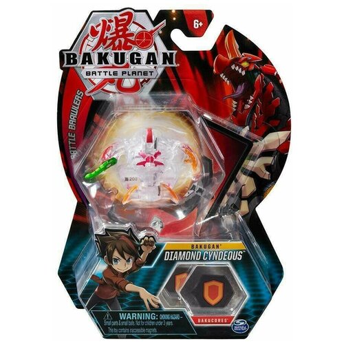 Фигурка-трансформер Bakugan DIAMOND CYNDEOUS Циндеус bakugan темный тиран фигурка трансформер