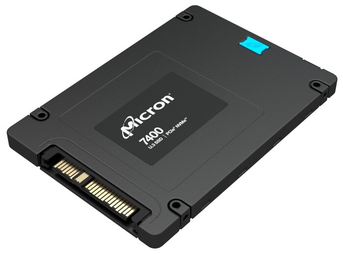 SSD накопитель Crucial Micron 7400MAX 1.6ТБ, 2.5", PCI-E 4.0 x4, NVMe, U.3 - фото №2