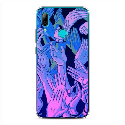 фото Силиконовый чехол "руки в клубе" на huawei p smart 2019 / хуавей п смарт 2019 case place