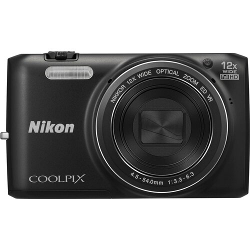 Фотоаппарат Nikon Coolpix S6800, black