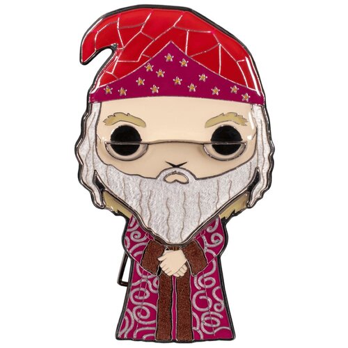 Значок Funko POP! Pin Harry Potter Dumbledore Large Enamel Pin HPPP0004 (48555)