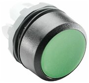 MP1-10G Кнопка MP1-10G зеленая (только корпус) без подсветки без фиксации