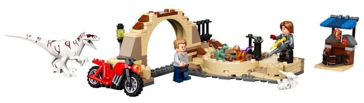 Конструктор LEGO арт. 76945 Atrociraptor Dinosaur: Bike Chase