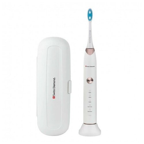 Электрическая зубная щетка SWISS DIAMOND SD-TB 001 белый 299900₽