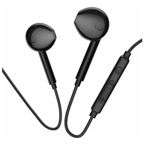 Высококачественные наушники BEAUTIFUL SOUND Стерео наушники с регулировкой громкости и микрофоном Hoco M 55Черный 129500₽