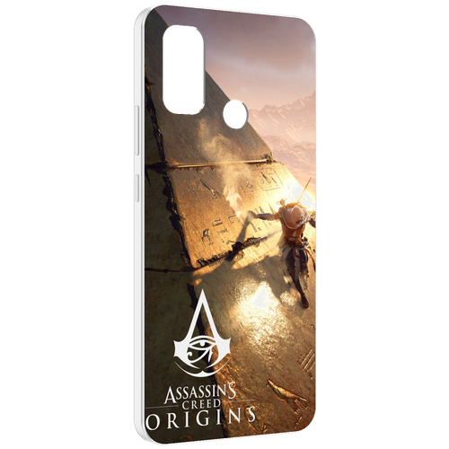 Чехол MyPads Assassin's Creed Origins для UleFone Note 10P / Note 10 задняя-панель-накладка-бампер